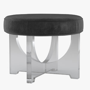 3d model claudia stool mitchell