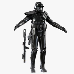 3d model death trooper