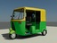 car auto rickshaw 3d model