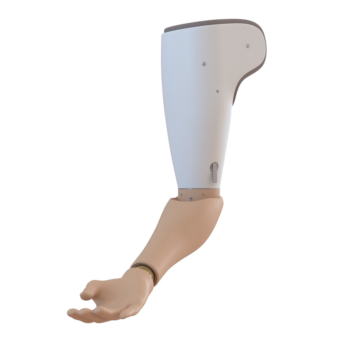 用于cinema 4d的假肢臂3d模型