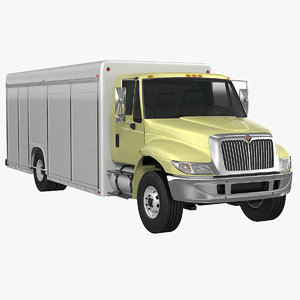 beverage delivery truck 3ds