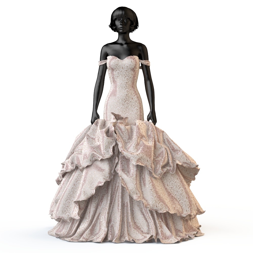3d dress mannequin