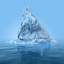3d model of iceberg ice