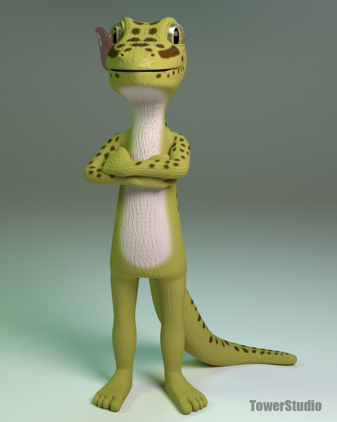 3D Gecko Models | TurboSquid