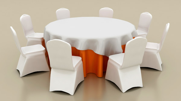 Furnishings Wedding-Table 3D Models for Download | TurboSquid