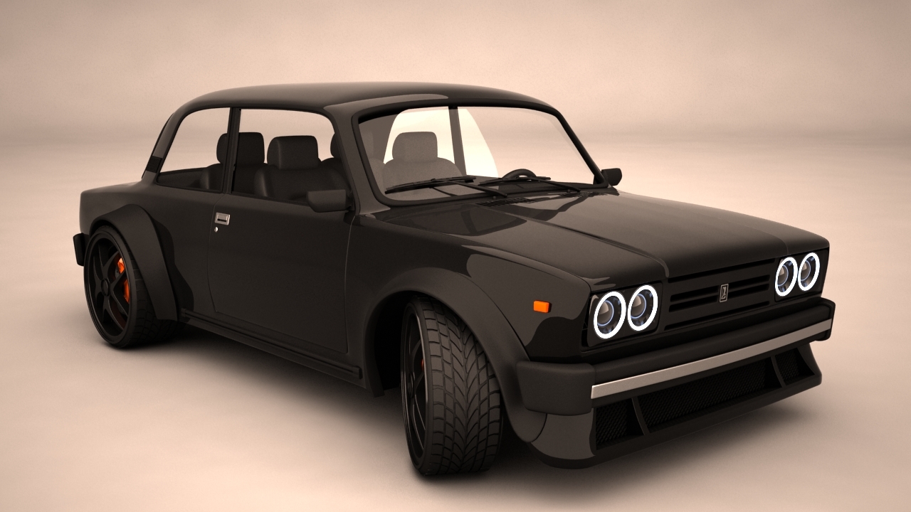 Lada 3d model free