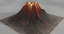 volcano mountain landscape max