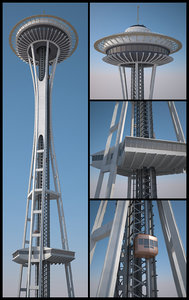 max space needle tower