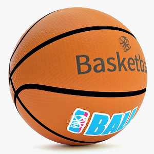 3d model basketball ball