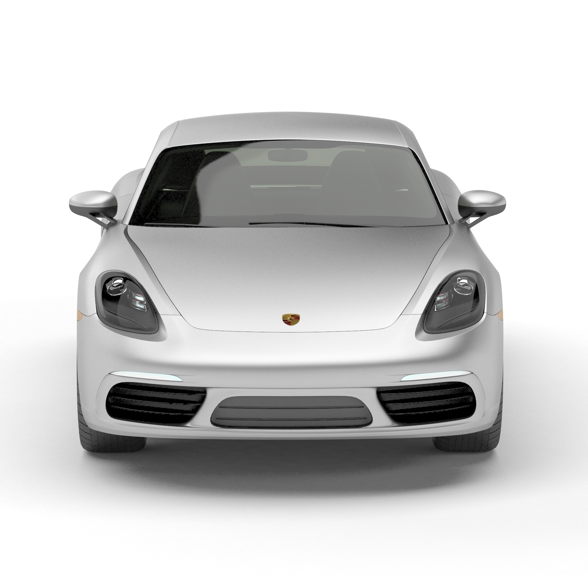 保时捷718 cayman3d模型