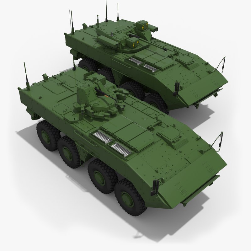 armored k-16 k-17 vehicle 3d max