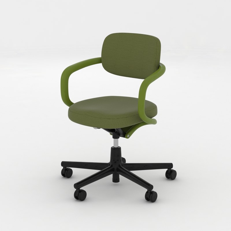 3d allstar vitra office chair model