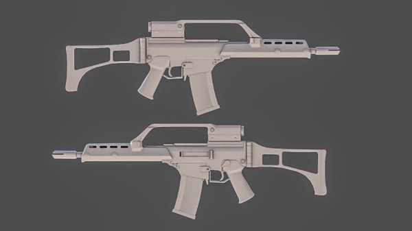 Hk G 36 Natoアサルトライフル3dモデル Turbosquid