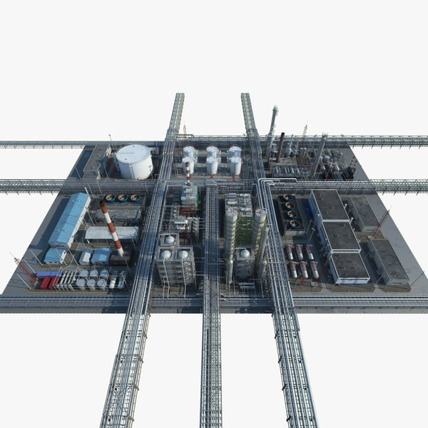 3d model refinery