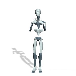 Stand hand chest talking