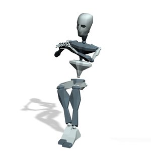 People sit funny talking loop