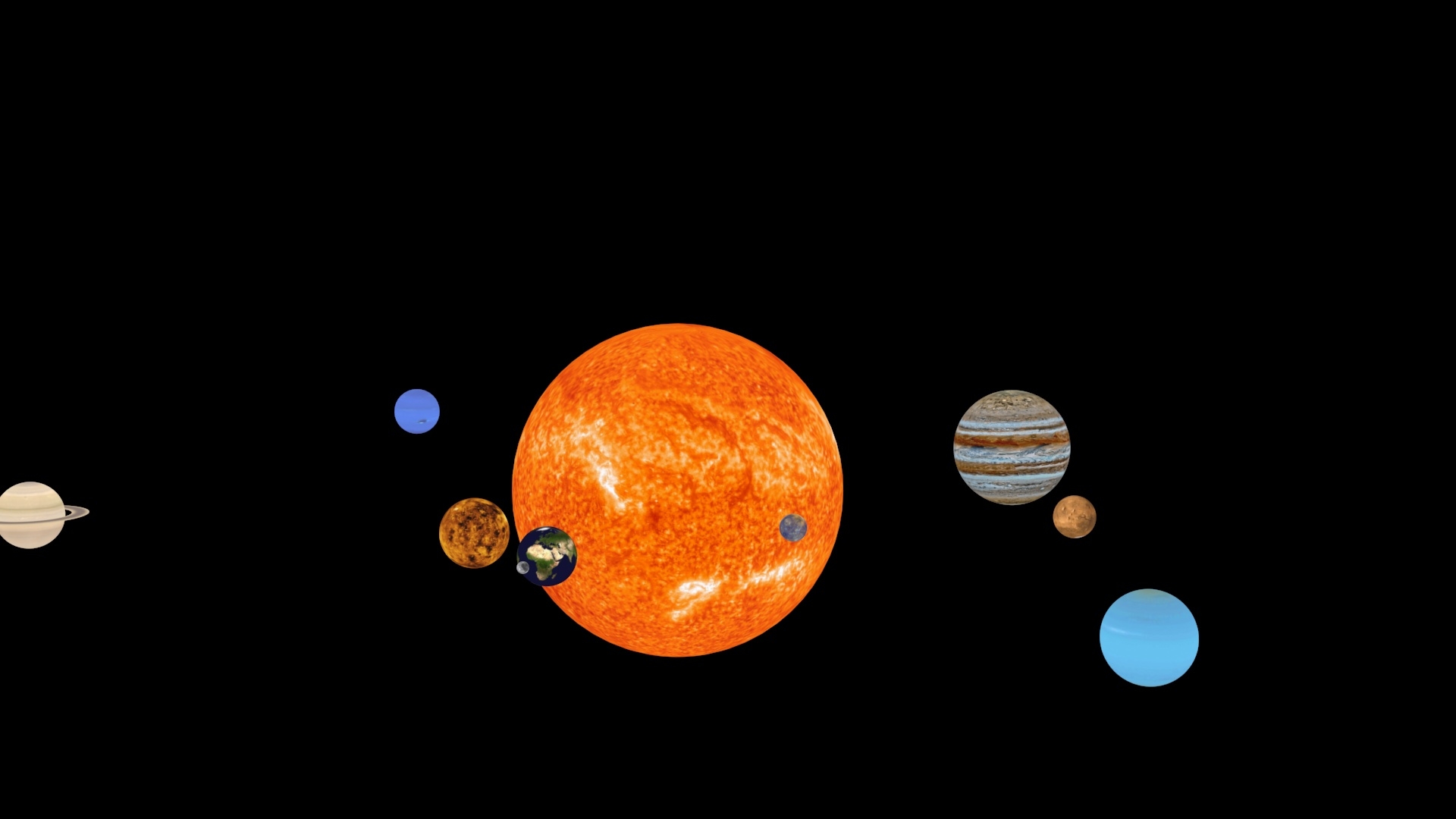 3D модель солнечная система (1) - TurboSquid 1101574