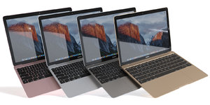 macbook 12-inch 12 3d model