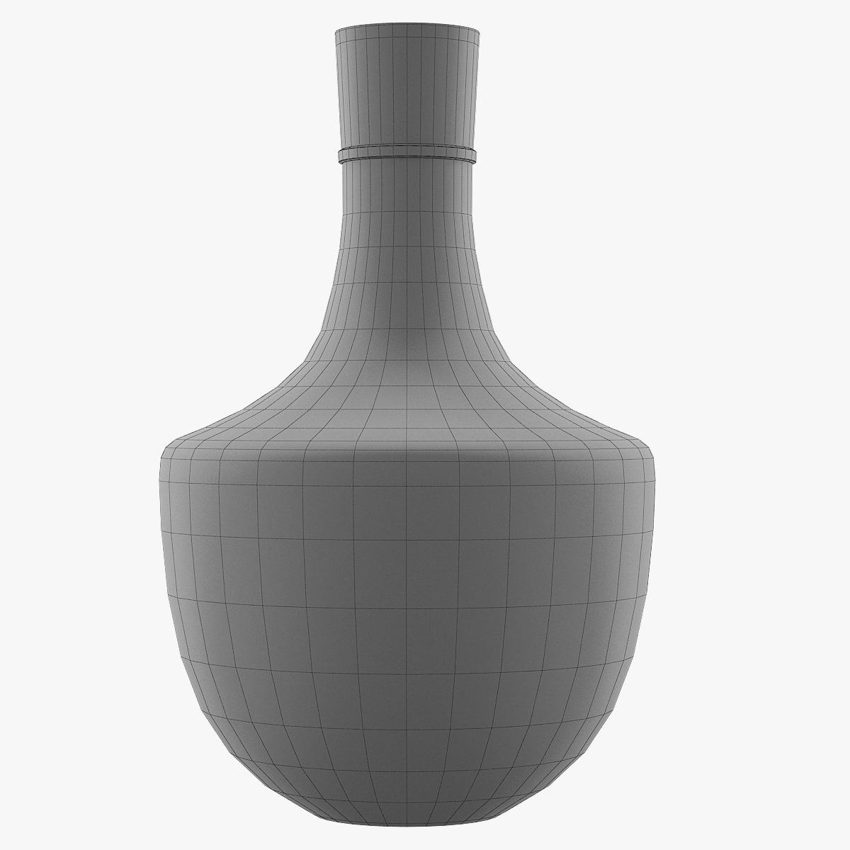 3d model of glass bottles