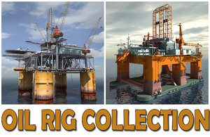 3d oil rig