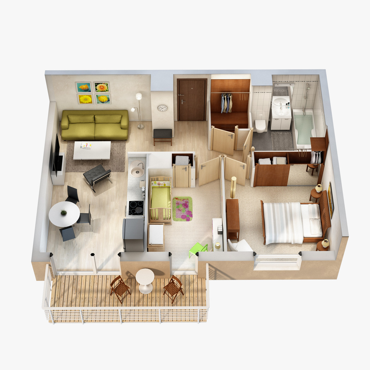 create-3d-floor-plan-rendering-in-3ds-max-architecture-tutorial