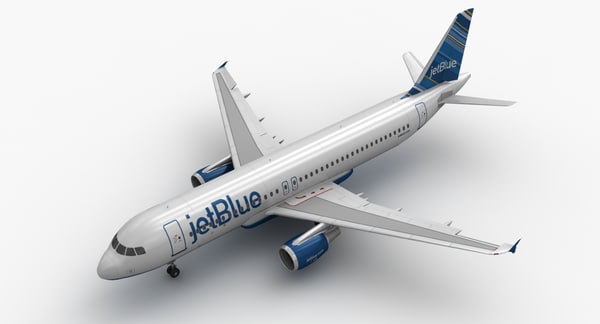 airbus a320 jetblue animation max