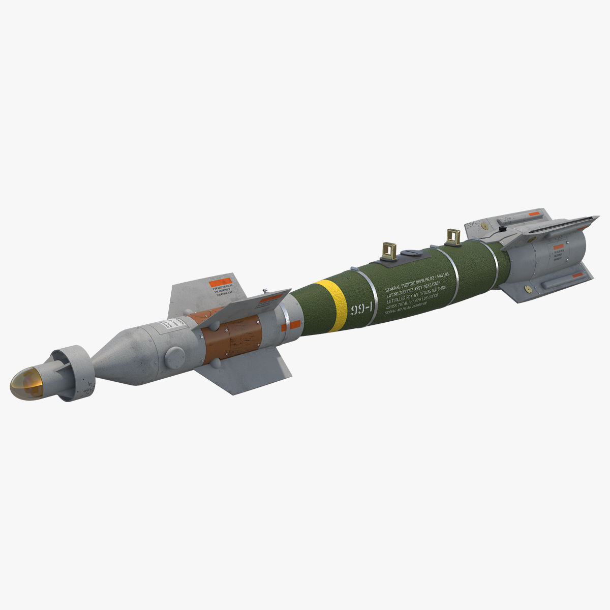 Gbu-12 Paveway Ii 3d Max