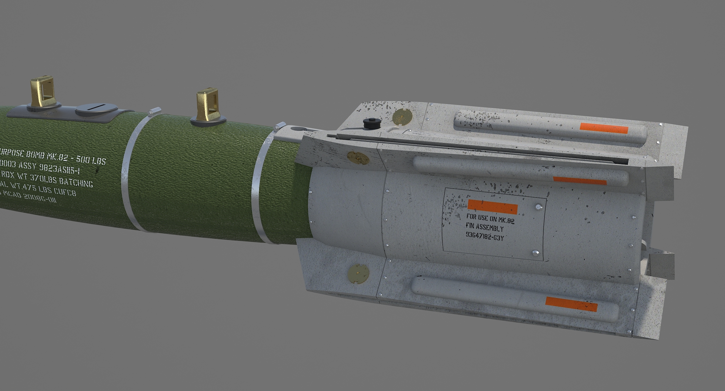 GBU12 Paveway II 3DModell TurboSquid 1102737
