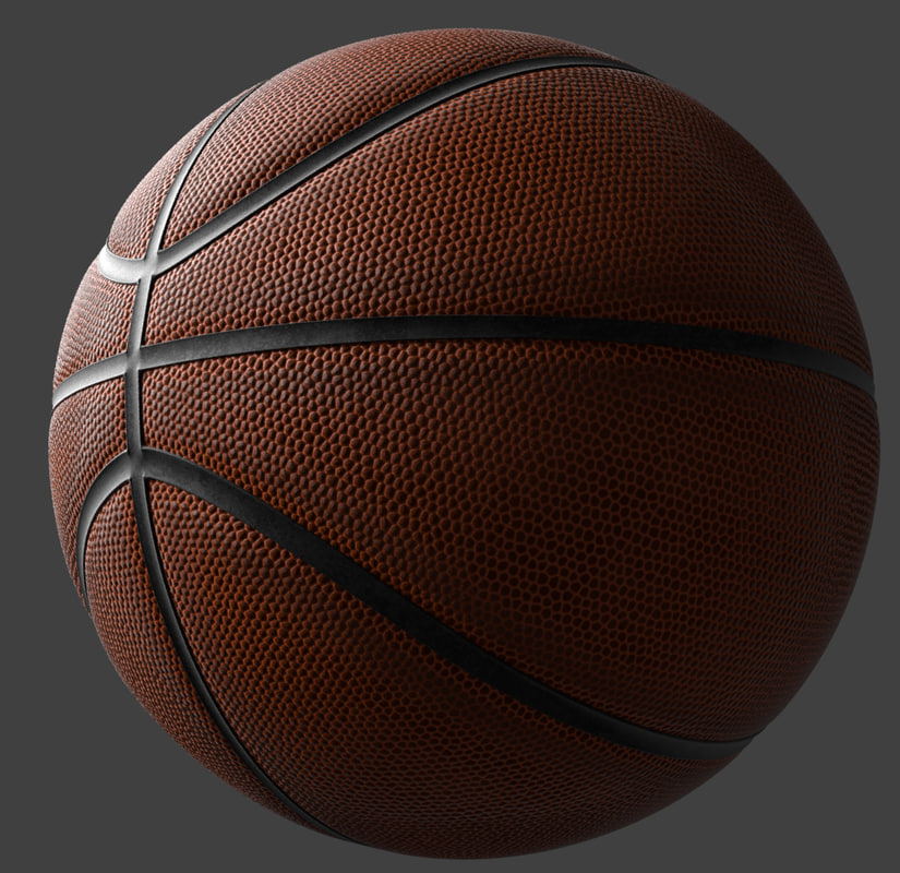 basketball element 3d model