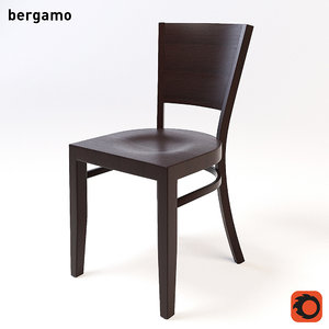3d bergamo chair model