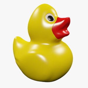 rubber duck toy 3d model