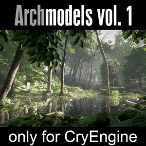 trees cryengine 3d 3ds