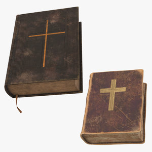 vintage bibles 3d max