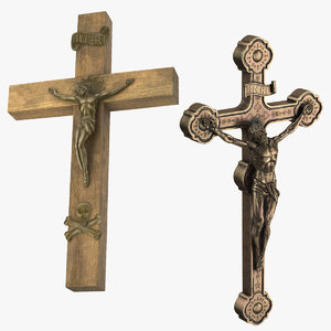 3d crucifixes
