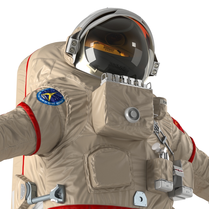 3d chinese space suit haiying