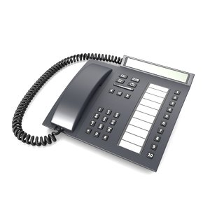 c4d office telephone