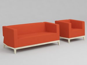 sofa inka billiani 3d model