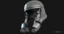3d model death trooper helmet printable