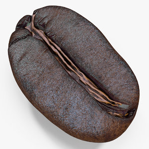 3d roasted coffee bean 5