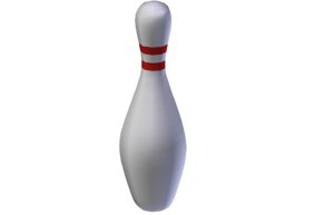 free bowling pin 3d model