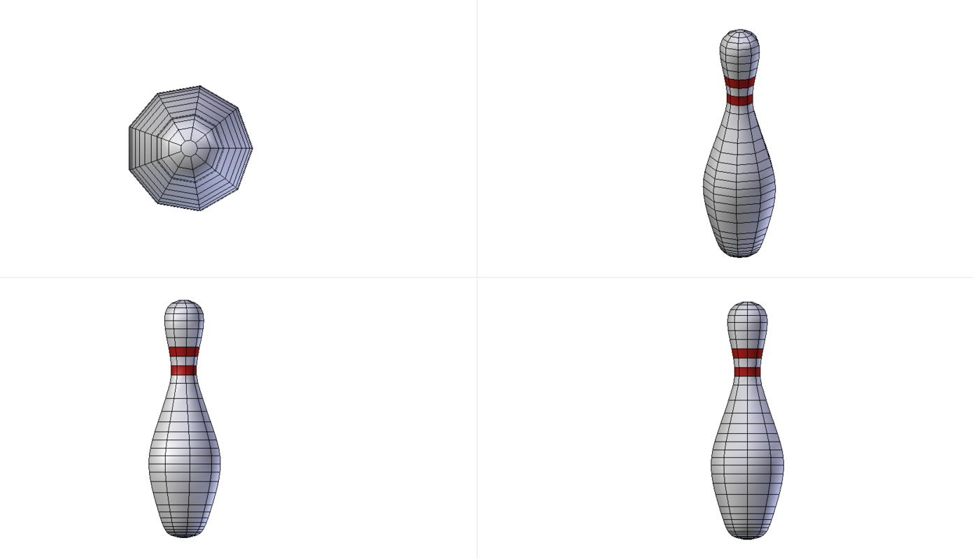 Free Bowling Pin 3d Model