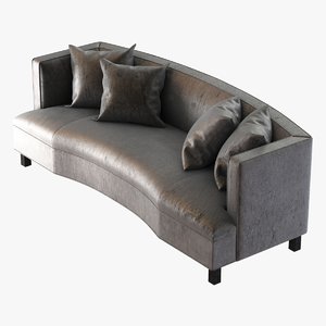 sofa dumont buttons 3d fbx