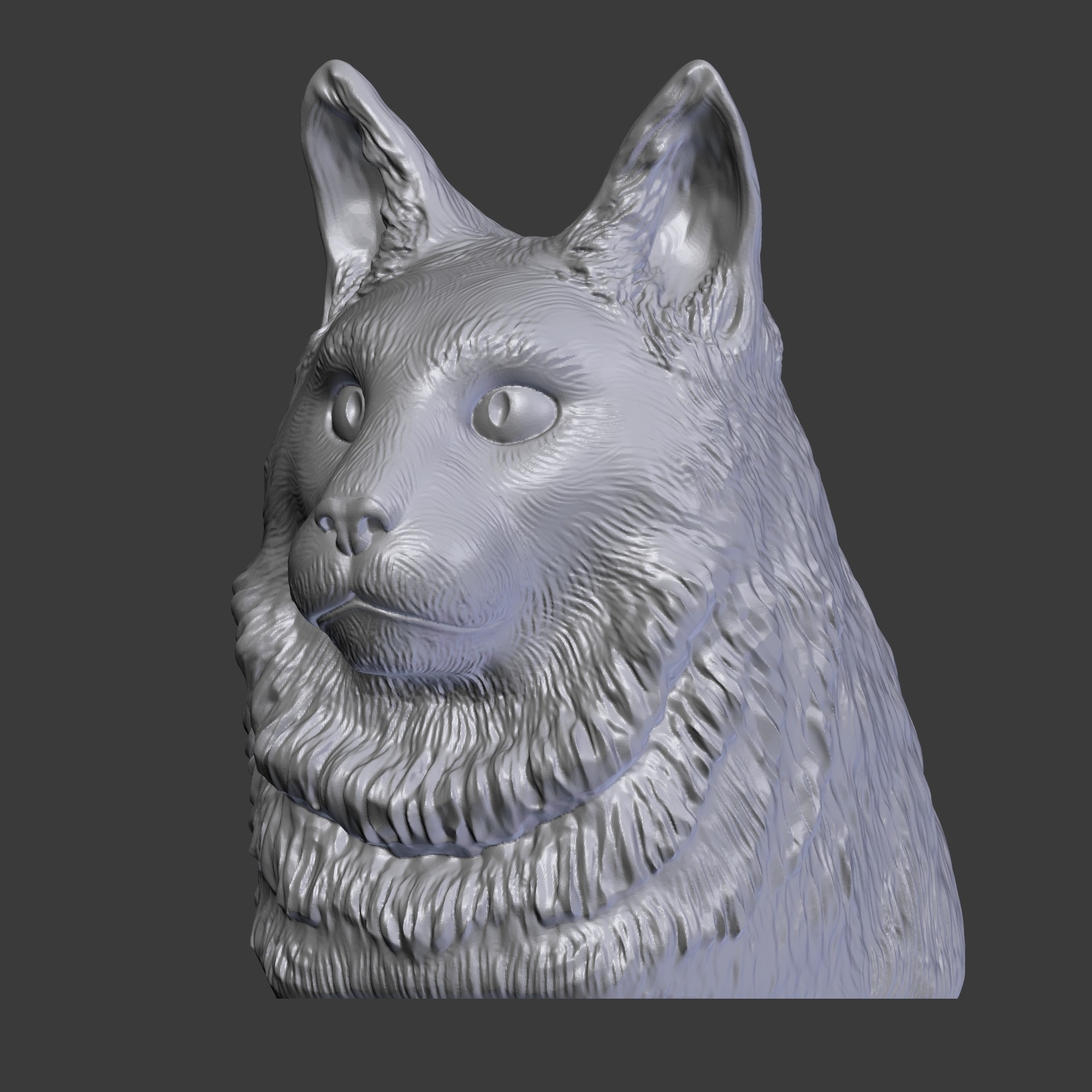maine coon statue