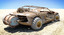 3d rusty dune buggy model