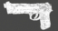 m9 pistol 3d model