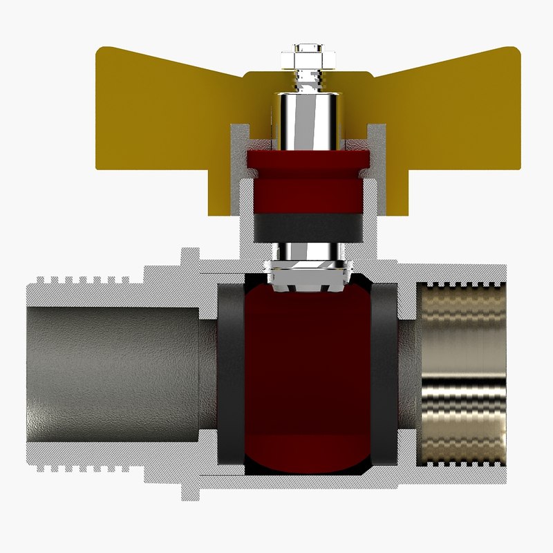 gate valve drawing max