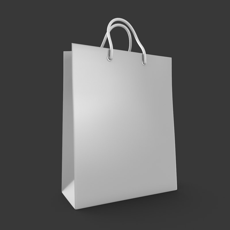 3d 3ds shopping bag