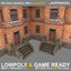 two-floor old brick building games 3d 3ds