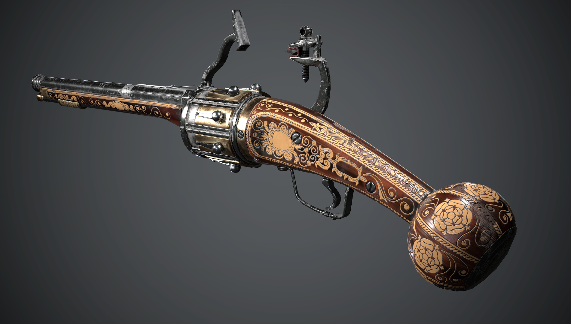 flintlock revolver max