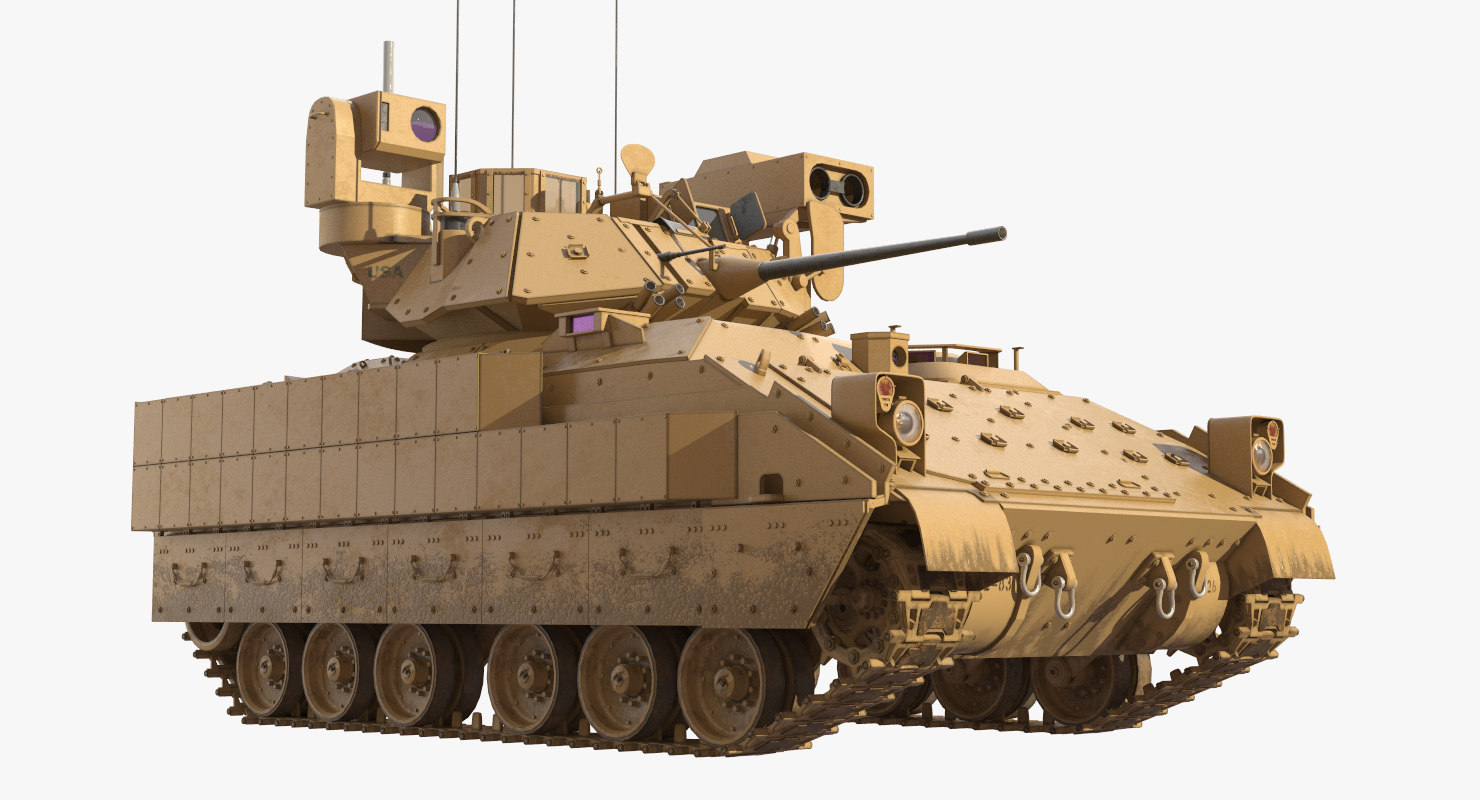 bradley m2a3 tank max